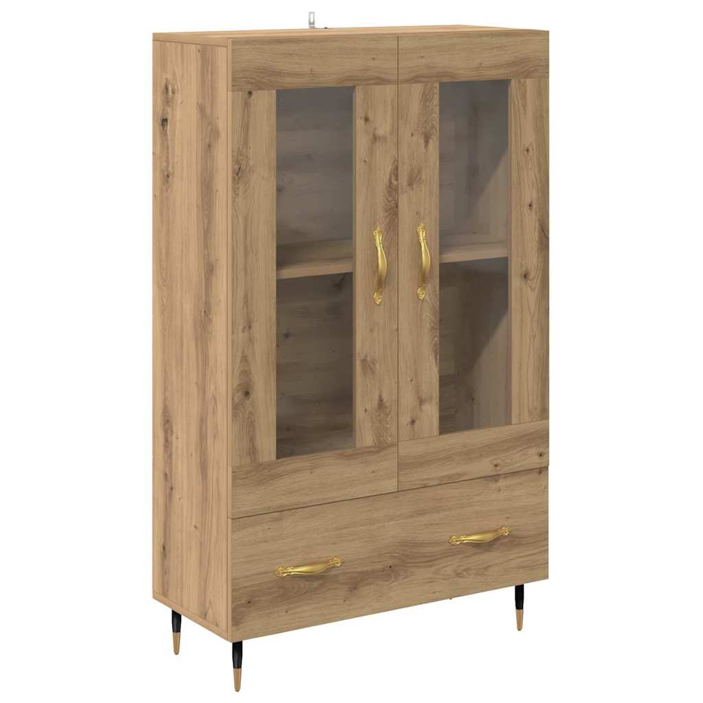Highboard Artisan Eiken 69,5 x 31 x 115 cm Bewerkt hout