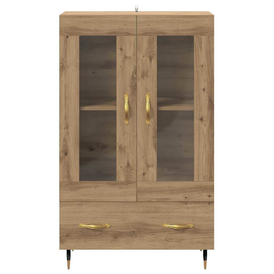 Highboard Artisan Eiken 69,5 x 31 x 115 cm Bewerkt hout