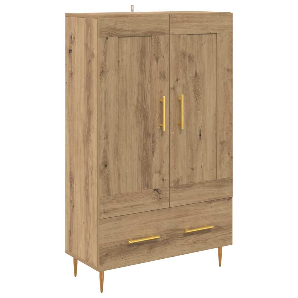 Highboard Artisan Eiken 69,5 x 31 x 115 cm Bewerkt hout
