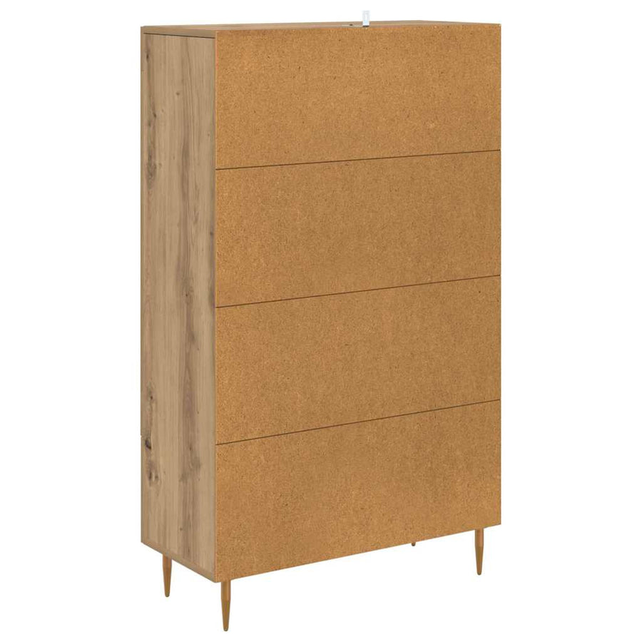 Highboard Artisan Eiken 69,5 x 31 x 115 cm Bewerkt hout