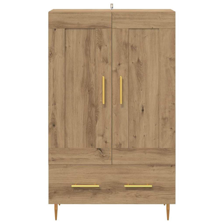 Highboard Artisan Eiken 69,5 x 31 x 115 cm Bewerkt hout