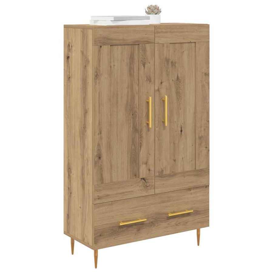 Highboard Artisan Eiken 69,5 x 31 x 115 cm Bewerkt hout