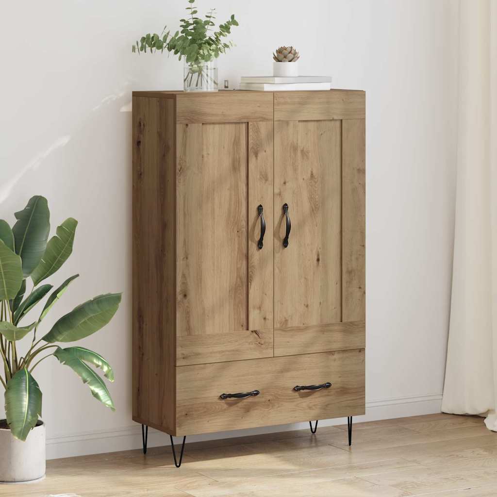 Highboard Artisan Eiken 69,5 x 31 x 115 cm Bewerkt hout