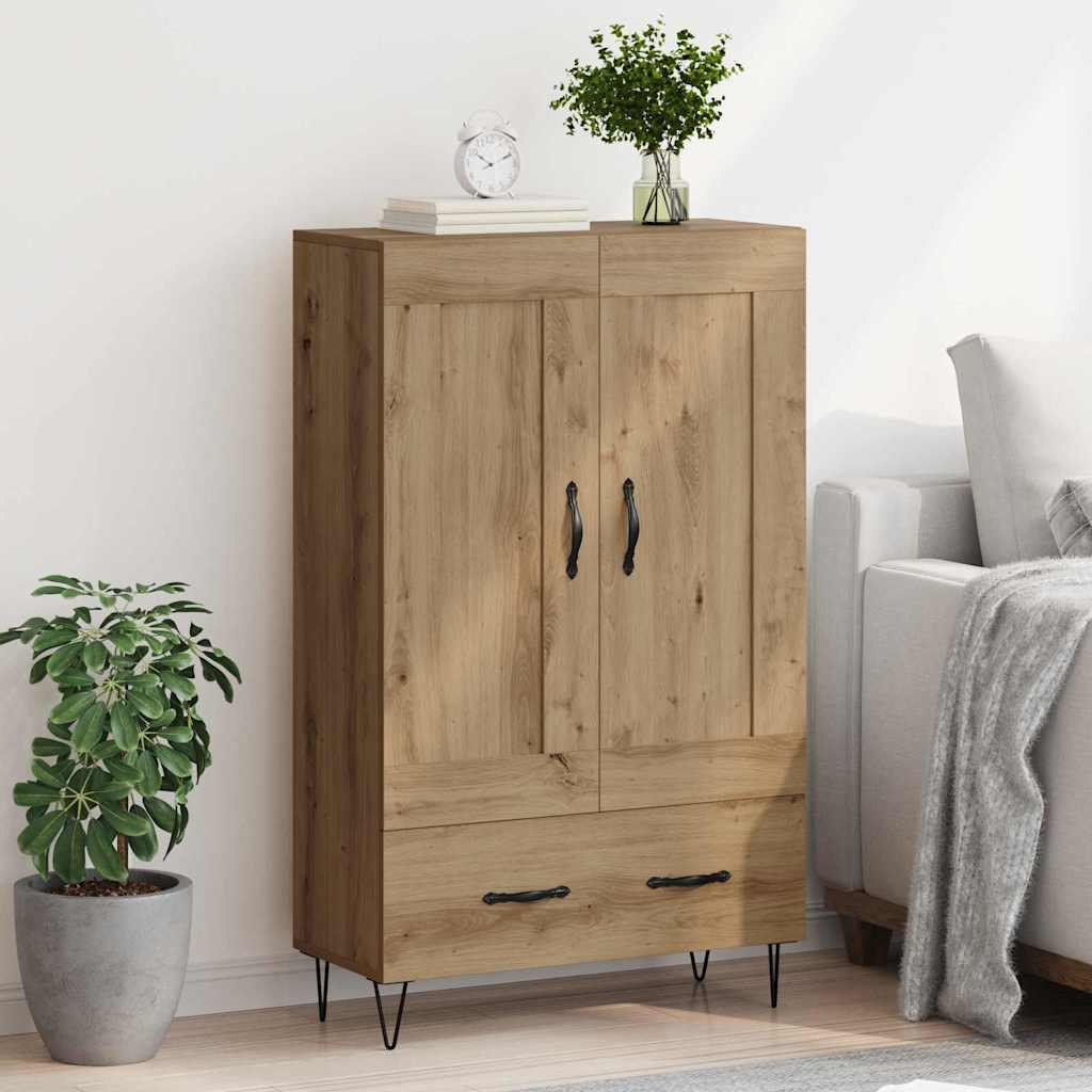Highboard Artisan Eiken 69,5 x 31 x 115 cm Bewerkt hout