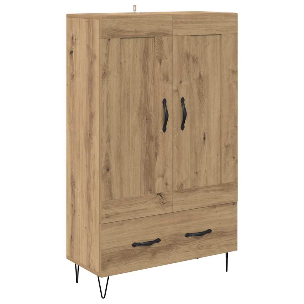 Highboard Artisan Eiken 69,5 x 31 x 115 cm Bewerkt hout