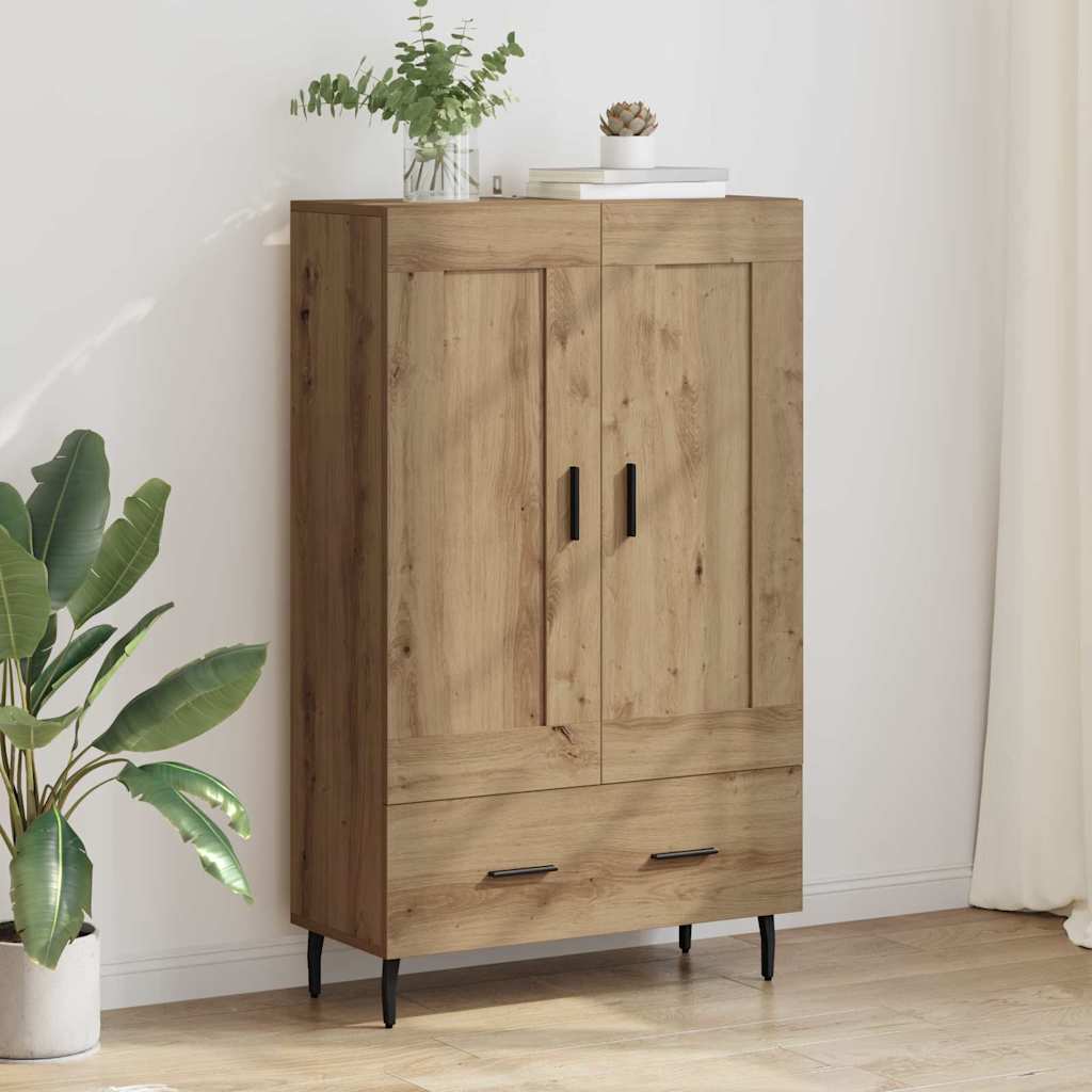 Highboard Artisan Eiken 69,5 x 31 x 115 cm Bewerkt hout