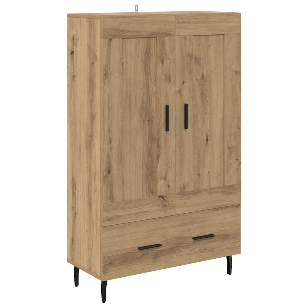 Highboard Artisan Eiken 69,5 x 31 x 115 cm Bewerkt hout