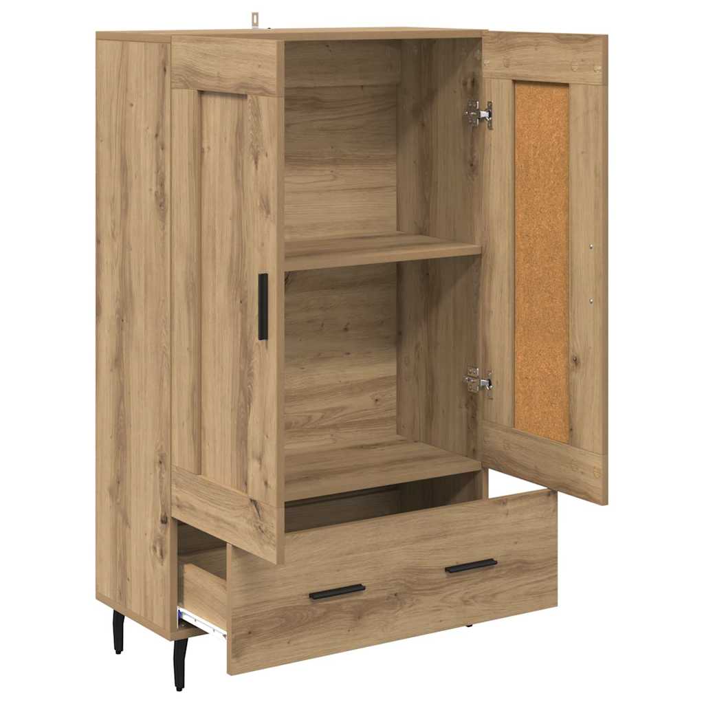 Highboard Artisan Eiken 69,5 x 31 x 115 cm Bewerkt hout