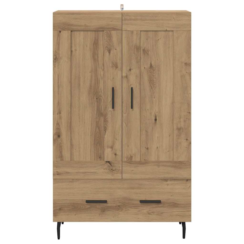 Highboard Artisan Eiken 69,5 x 31 x 115 cm Bewerkt hout