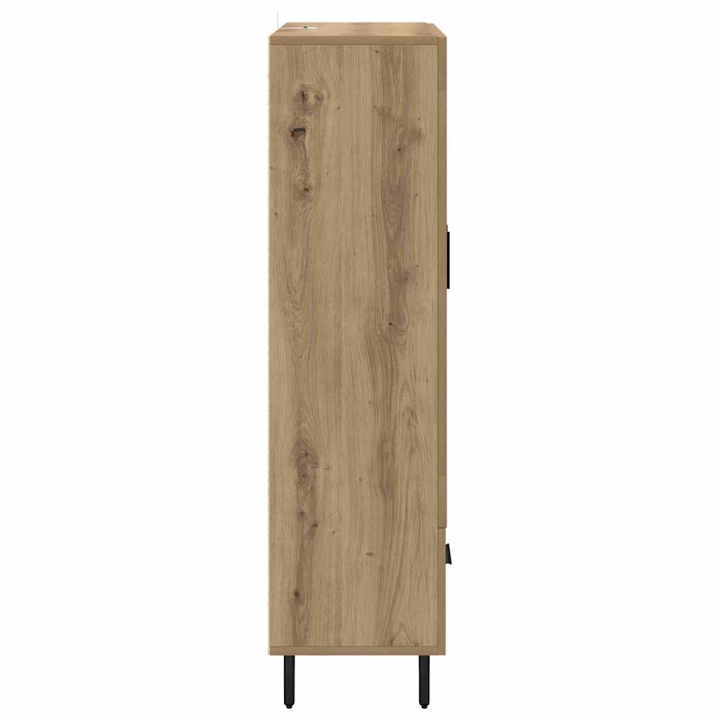 Highboard Artisan Eiken 69,5 x 31 x 115 cm Bewerkt hout