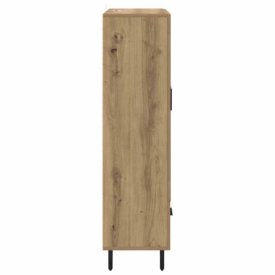 Highboard Artisan Eiken 69,5 x 31 x 115 cm Bewerkt hout