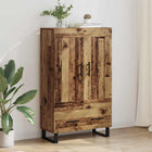 Highboard 69,5x31x115 cm bewerkt hout oud hout