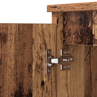 Dressoir Oud Hout 60 x 35 x 70 cm Bewerkt hout