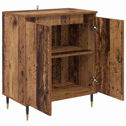 Dressoir Oud Hout 60 x 35 x 70 cm Bewerkt hout