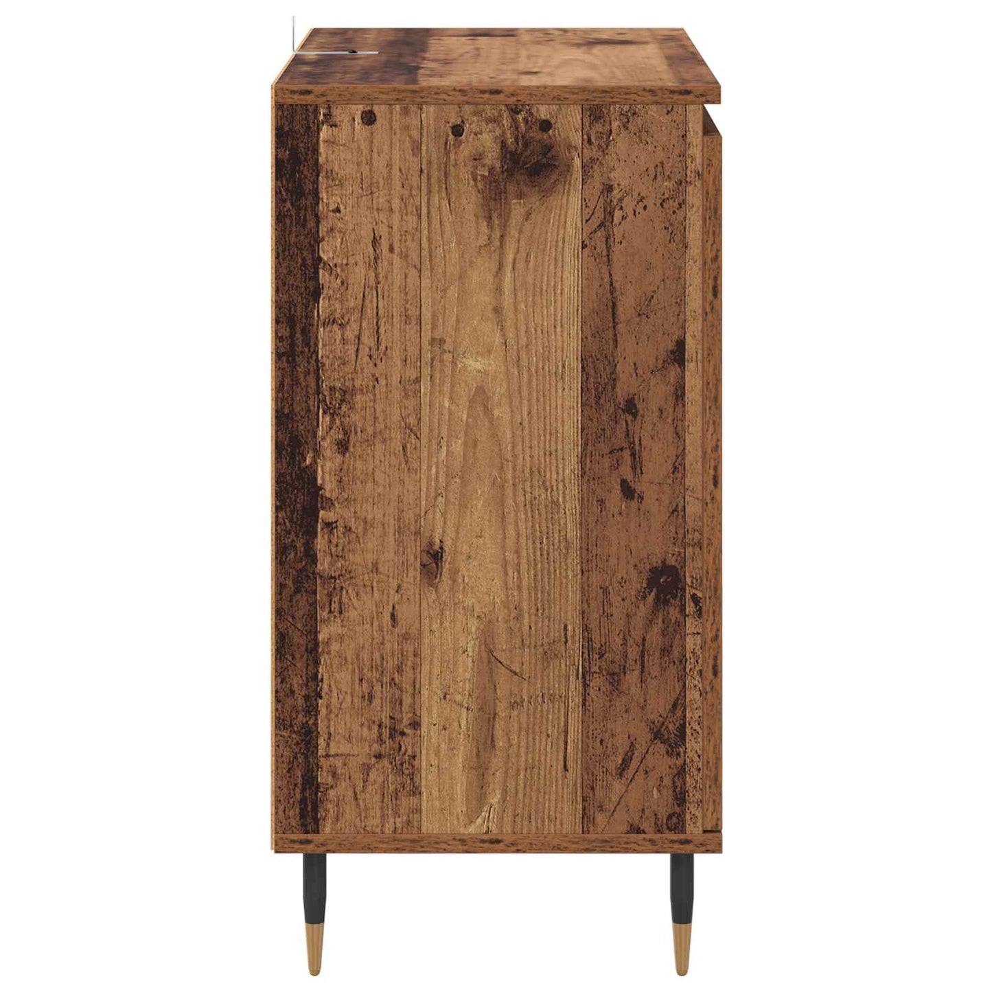 Dressoir Oud Hout 60 x 35 x 70 cm Bewerkt hout