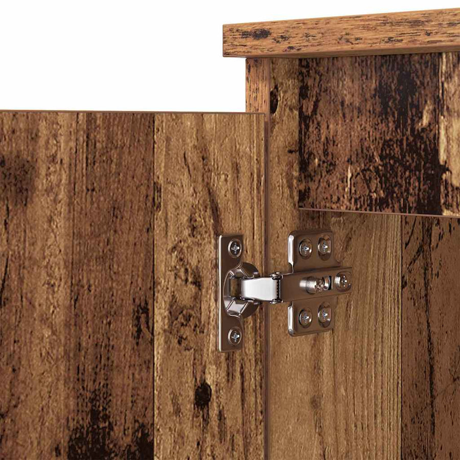 Dressoir Oud Hout 60 x 35 x 70 cm Bewerkt hout