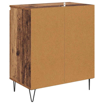 Dressoir Oud Hout 60 x 35 x 70 cm Bewerkt hout