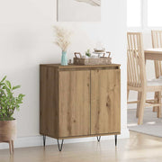 Dressoir 60x35x70 cm Artisan Eiken bewerkt hout