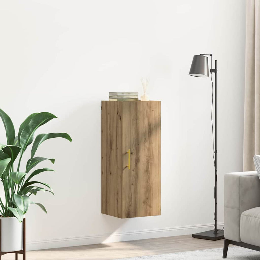Wandkast Artisan Eiken 34,5 x 34 x 90 cm Bewerkt hout