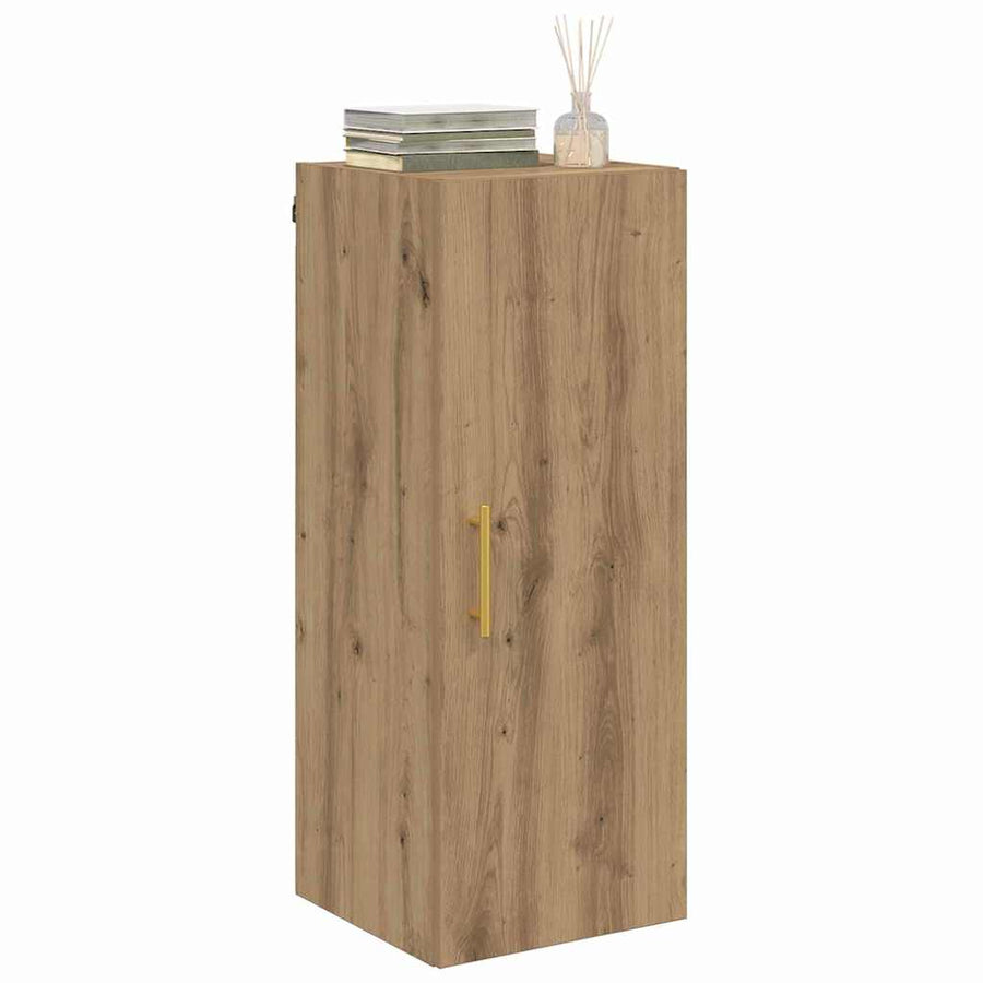 Wandkast Artisan Eiken 34,5 x 34 x 90 cm Bewerkt hout