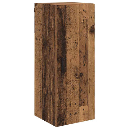 Wandkast Oud Hout 34,5 x 34 x 90 cm Bewerkt hout