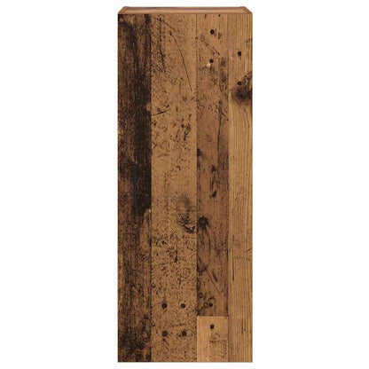 Wandkast Oud Hout 34,5 x 34 x 90 cm Bewerkt hout