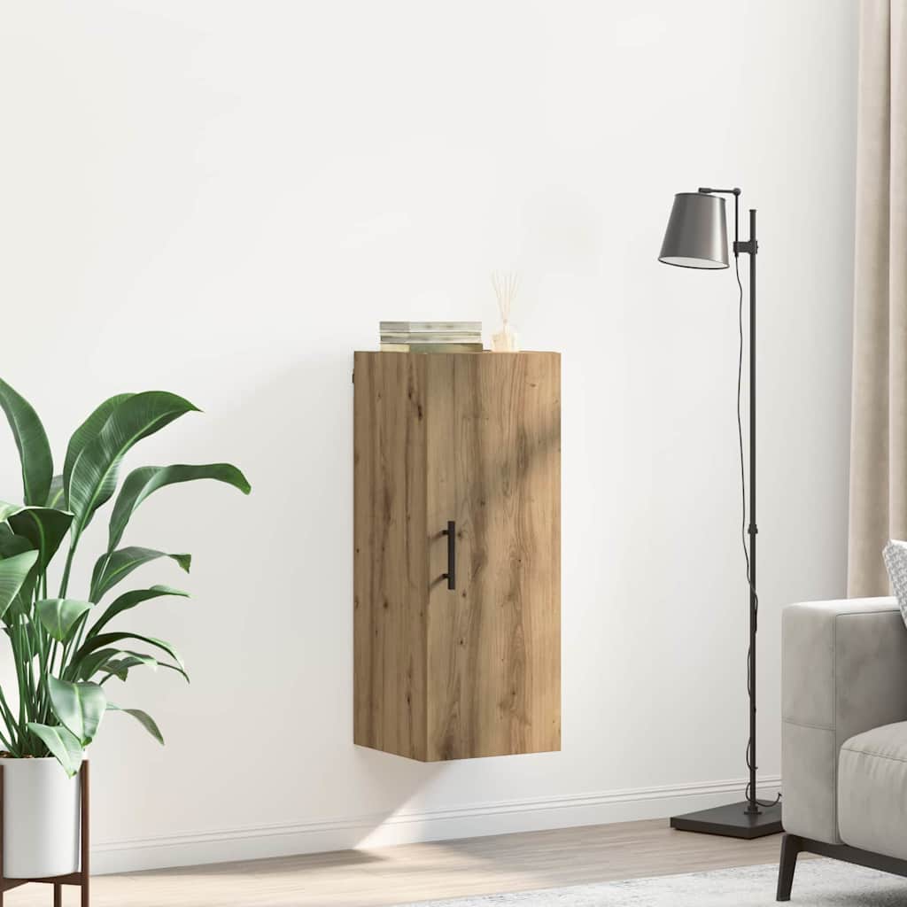 Wandkast Artisan Eiken 34,5 x 34 x 90 cm Bewerkt hout