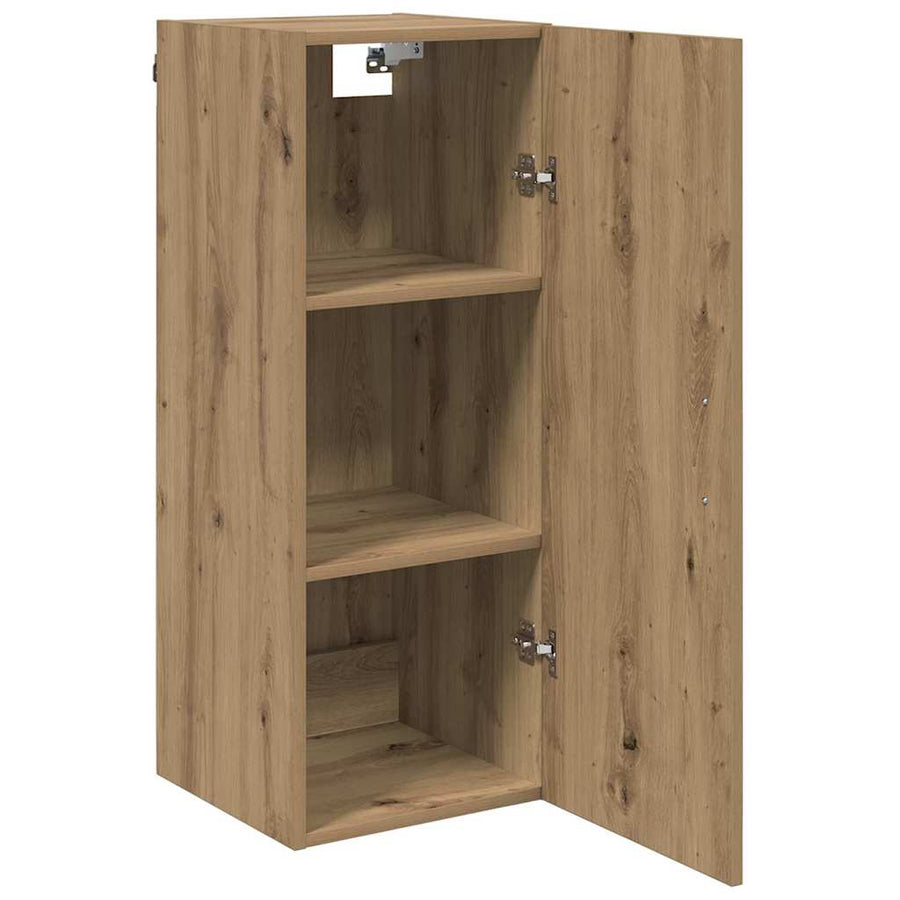 Wandkast Artisan Eiken 34,5 x 34 x 90 cm Bewerkt hout