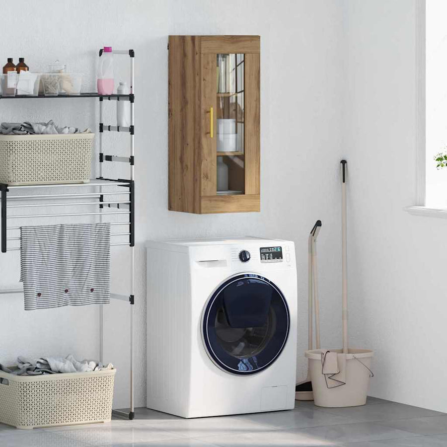 Wandkast Artisan Eiken 34,5 x 34 x 90 cm