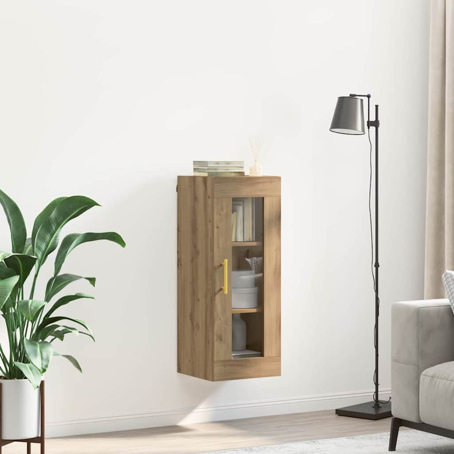Wandkast Artisan Eiken 34,5 x 34 x 90 cm