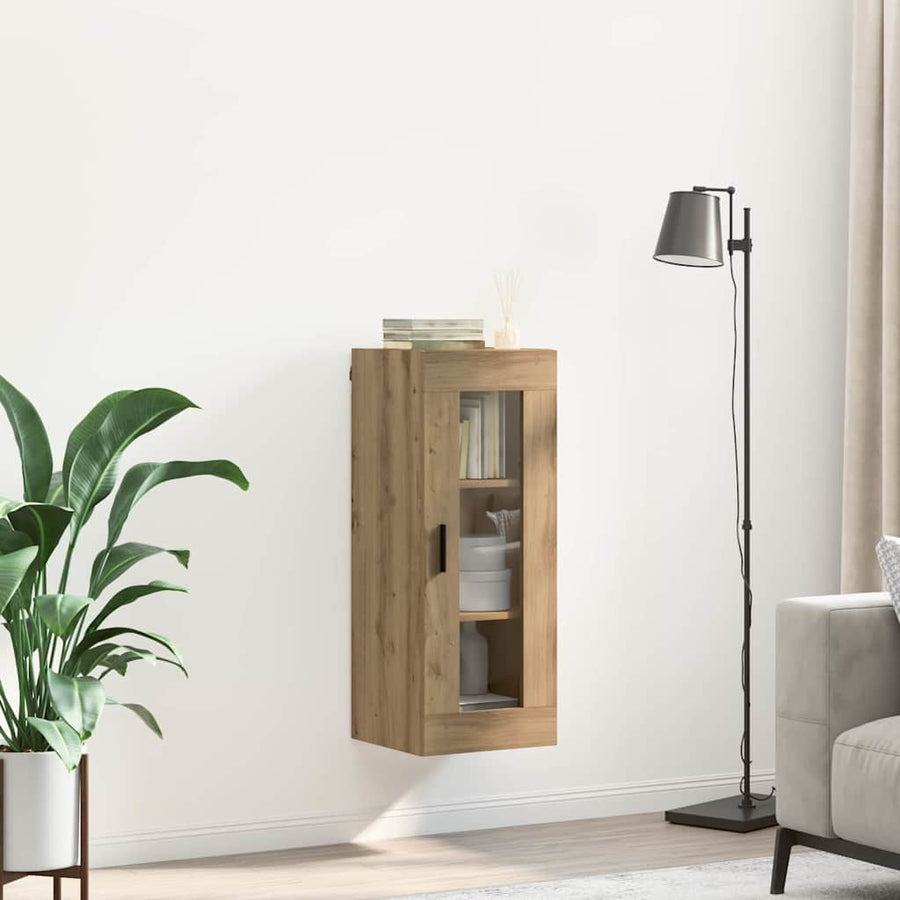 Wandkast Artisan Eiken 34,5 x 34 x 90 cm