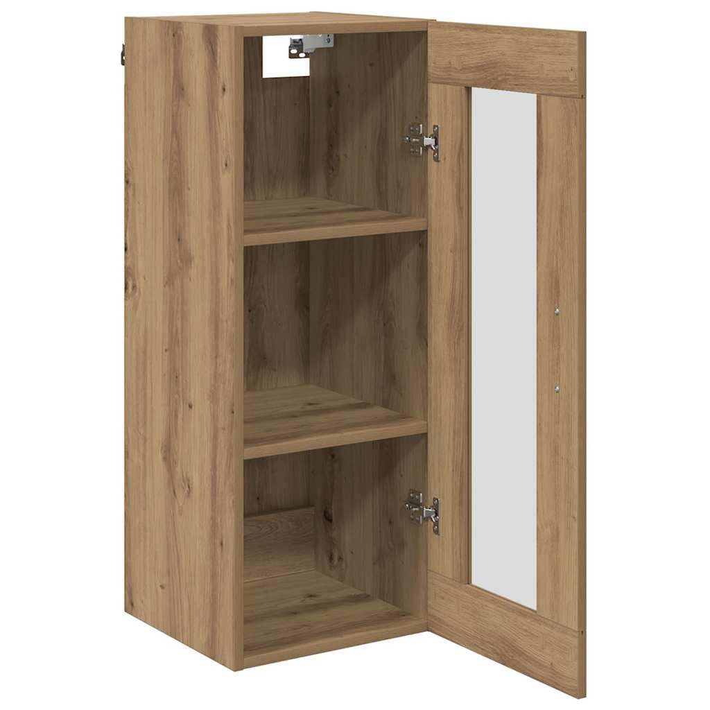 Wandkast Artisan Eiken 34,5 x 34 x 90 cm