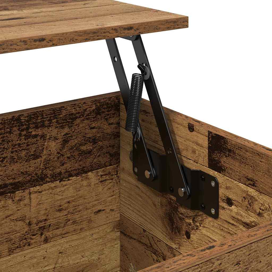 Salontafel Oud Hout 60 x 44,5 x 45 cm Bewerkt hout