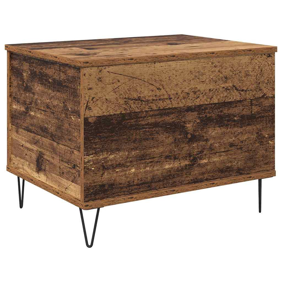 Salontafel Oud Hout 60 x 44,5 x 45 cm Bewerkt hout