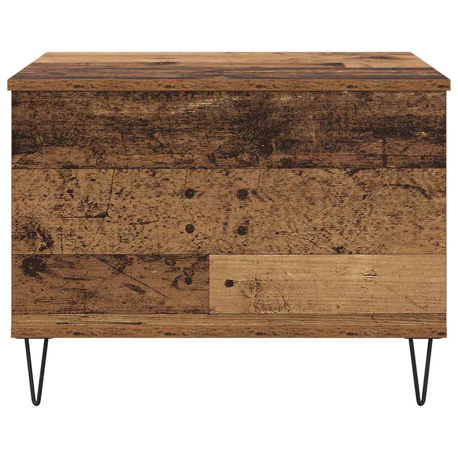 Salontafel Oud Hout 60 x 44,5 x 45 cm Bewerkt hout