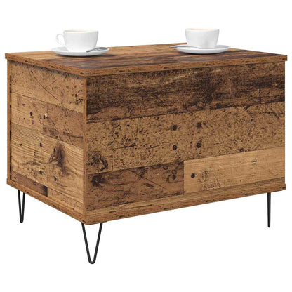 Salontafel Oud Hout 60 x 44,5 x 45 cm Bewerkt hout