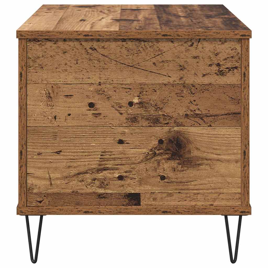Salontafel Oud Hout 60 x 44,5 x 45 cm Bewerkt hout