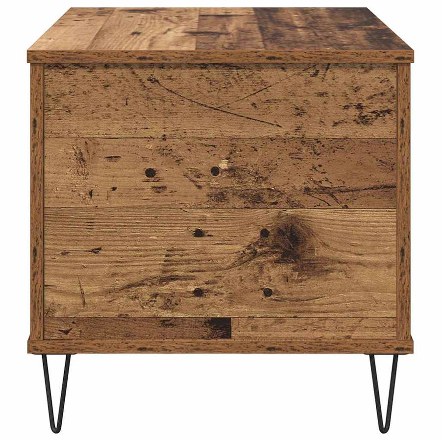 Salontafel Oud Hout 60 x 44,5 x 45 cm Bewerkt hout