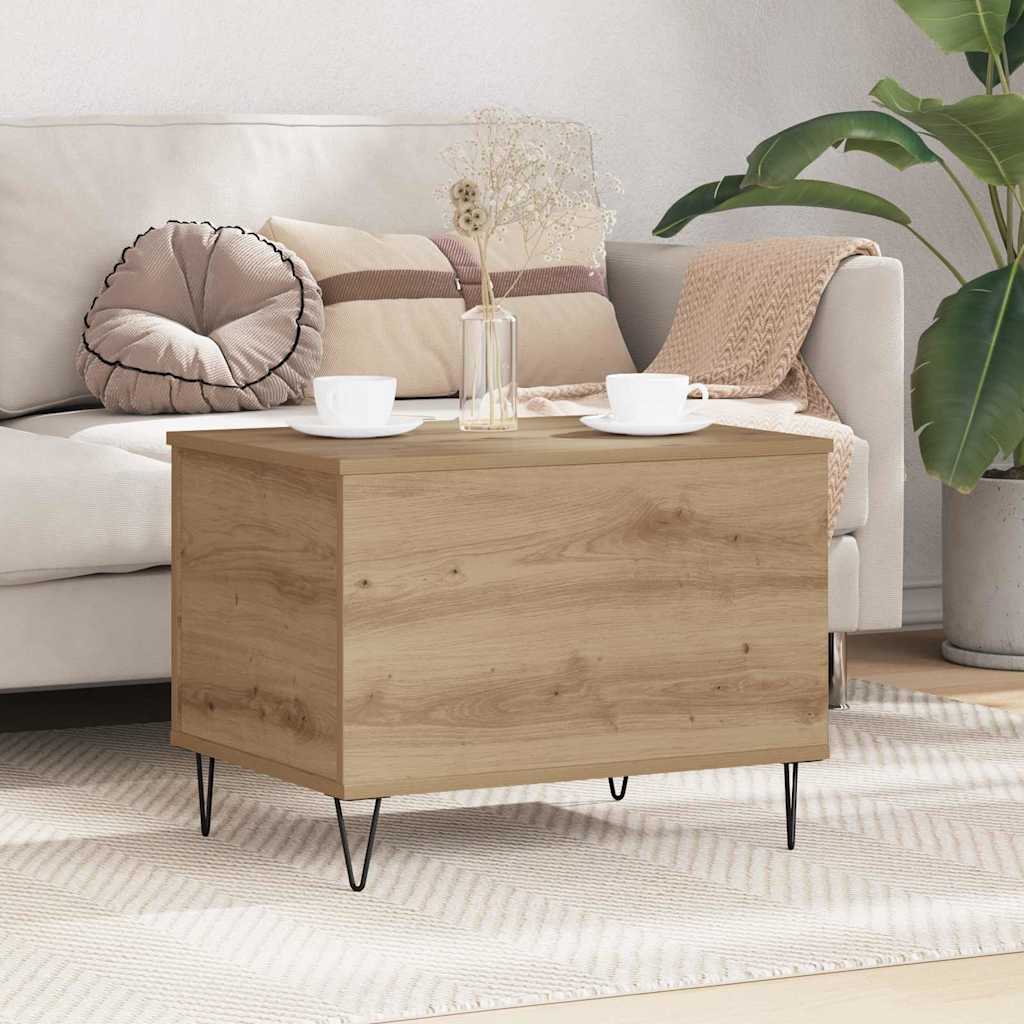Salontafel Artisan Eiken 60 x 44,5 x 45 cm Bewerkt hout