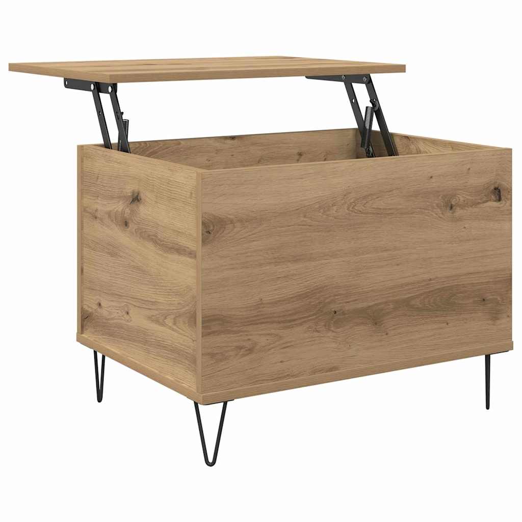 Salontafel Artisan Eiken 60 x 44,5 x 45 cm Bewerkt hout