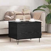 Salontafel zwart eiken 60x44,5x45 cm