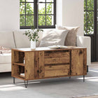 Salontafel 102x44,5x50 cm oud hout bewerkt hout