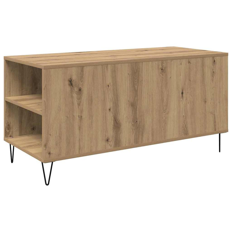 Salontafel Artisan Eiken 102 x 44,5 x 50 cm Bewerkt hout
