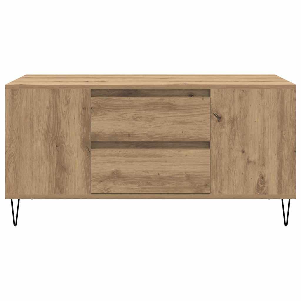 Salontafel Artisan Eiken 102 x 44,5 x 50 cm Bewerkt hout