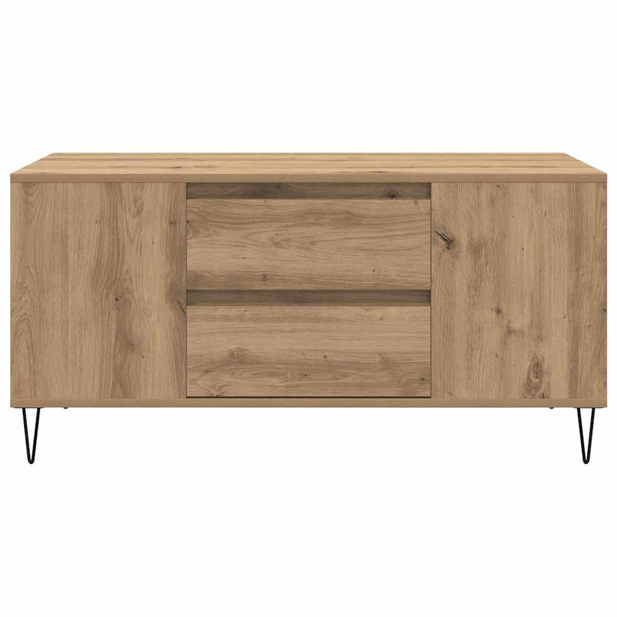 Salontafel Artisan Eiken 102 x 44,5 x 50 cm Bewerkt hout