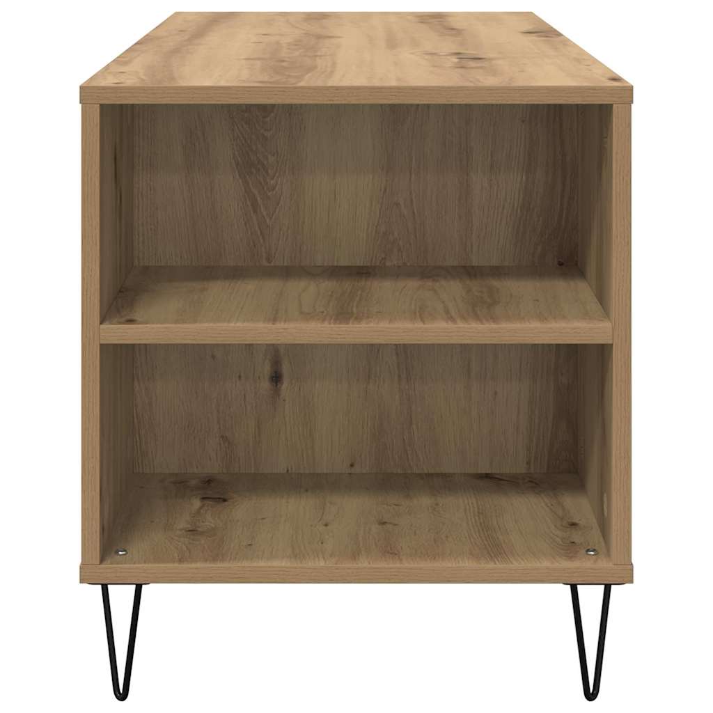 Salontafel Artisan Eiken 102 x 44,5 x 50 cm Bewerkt hout