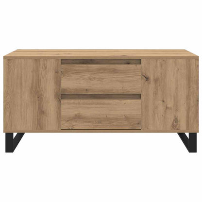 Salontafel Artisan Eiken 102 x 44,5 x 50 cm Bewerkt hout