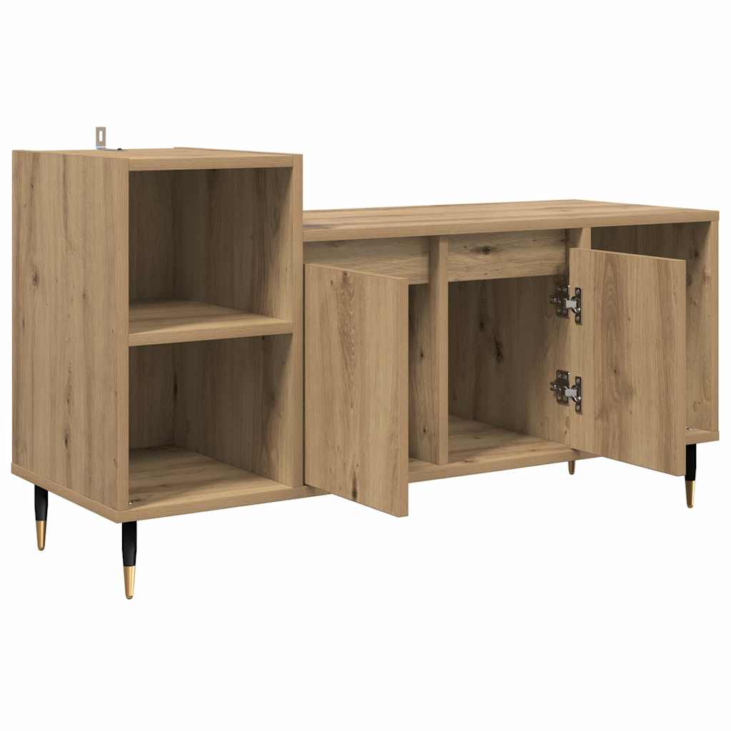 TV-kast Artisan Eiken 100 x 35 x 55 cm Bewerkt hout