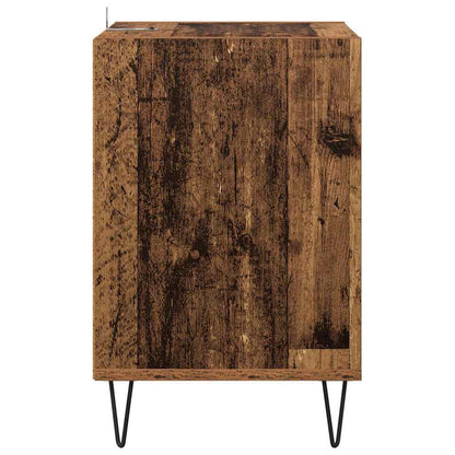 TV-kast Oud Hout 100 x 35 x 55 cm Bewerkt hout