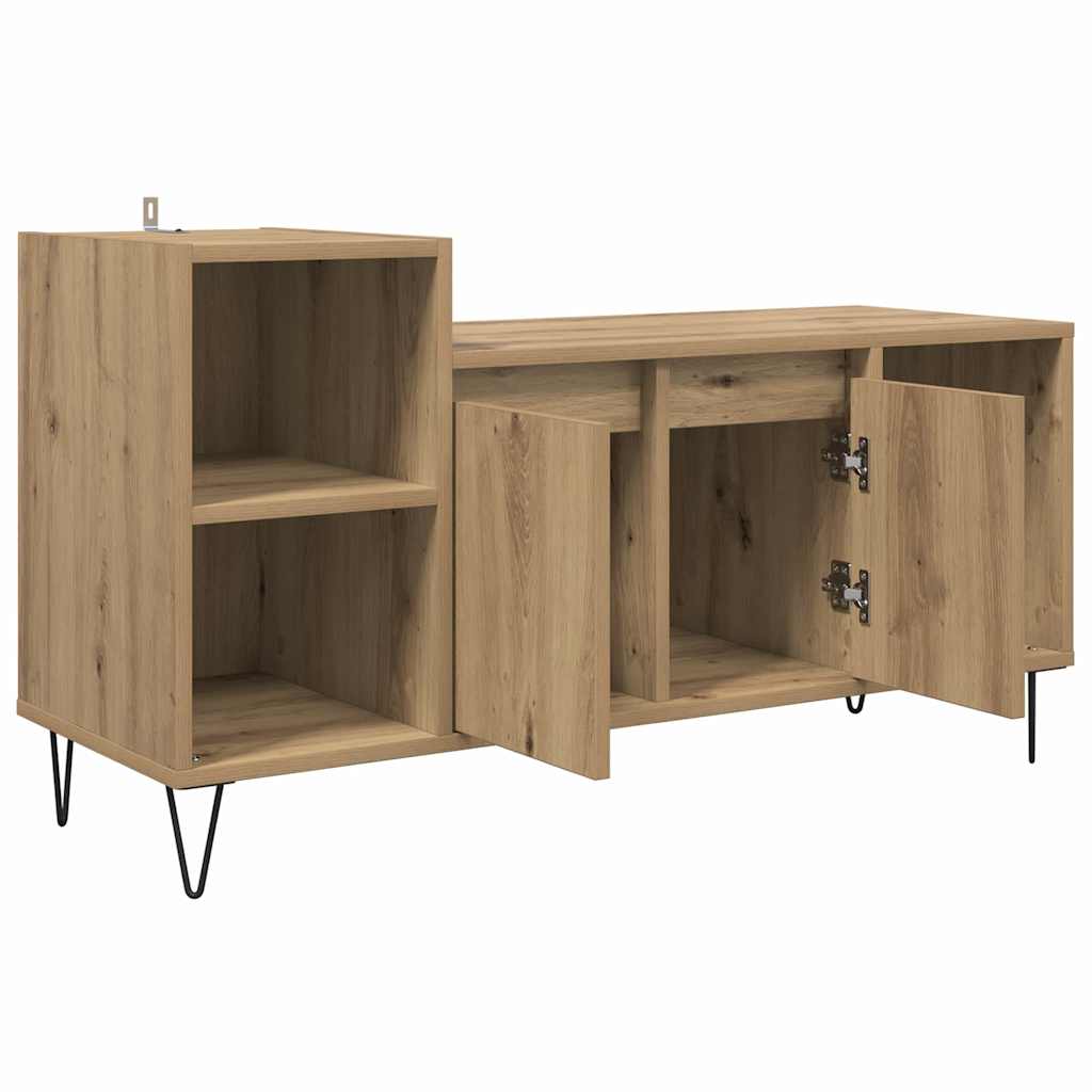 TV-kast Artisan Eiken 100 x 35 x 55 cm Bewerkt hout